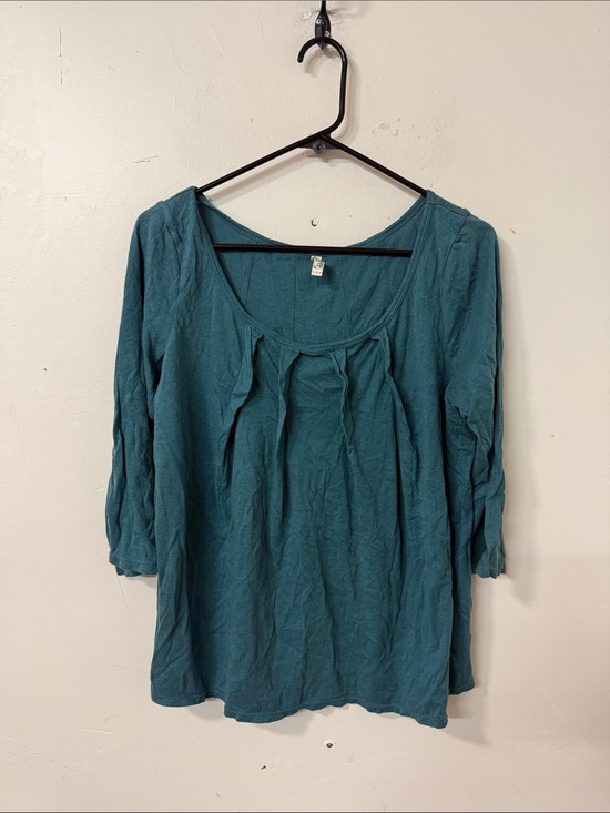 Old Navy Tops - Old Navy Teal Scoop-Neck 3/4 Sleeve Women’s Top dated 2007